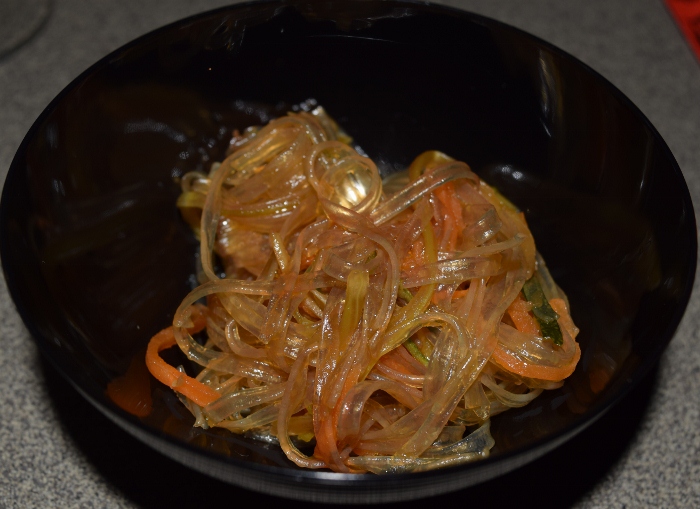 Japanapoli, Yaki soba con verdure croccanti