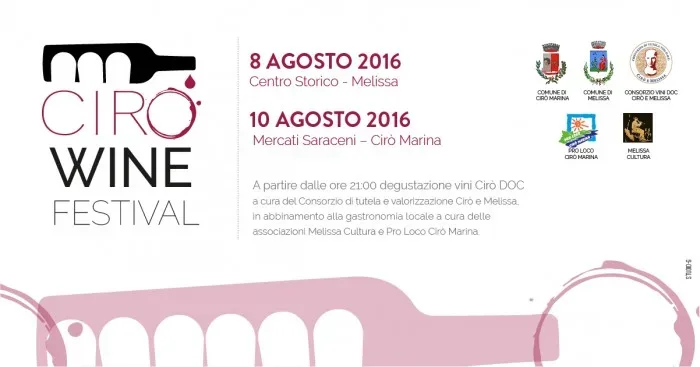 Locandina Ciro' Wine Festival