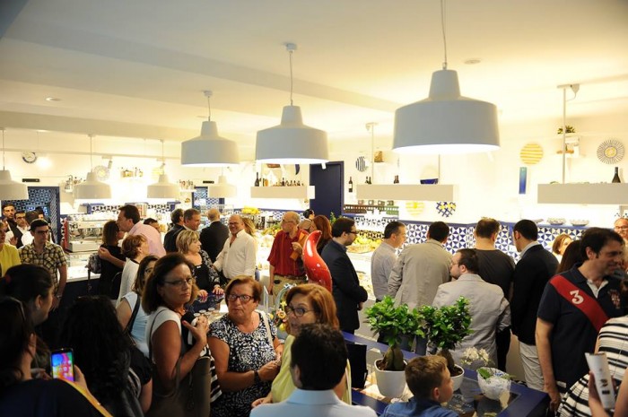 SAL DE RISO - La sala interna durante l'inaugurazione