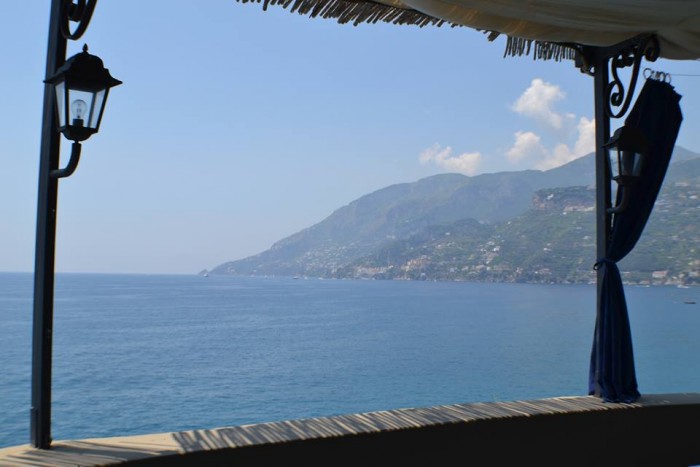 TORRE NORMANNA - Particolare sulla Costa d'Amalfi