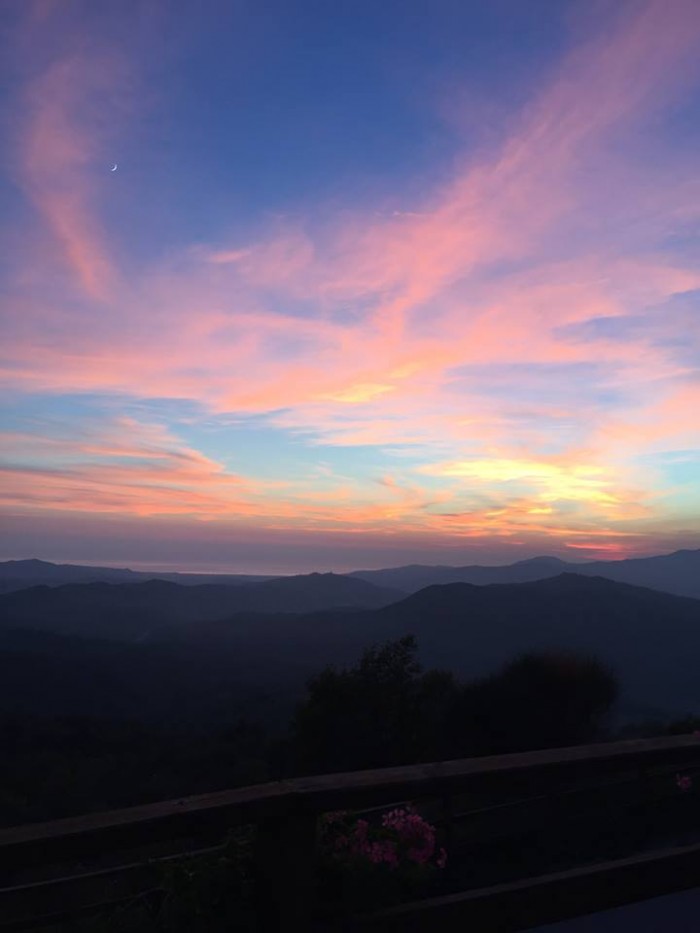 Tenuta Ceranni, tramonto