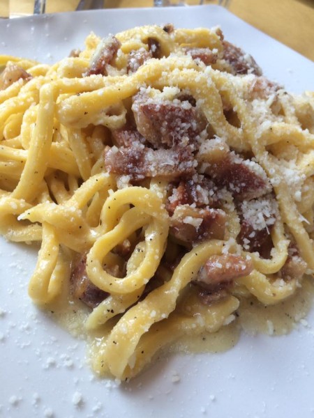 Osteria Bonelli,  tonnarelli alla gricia