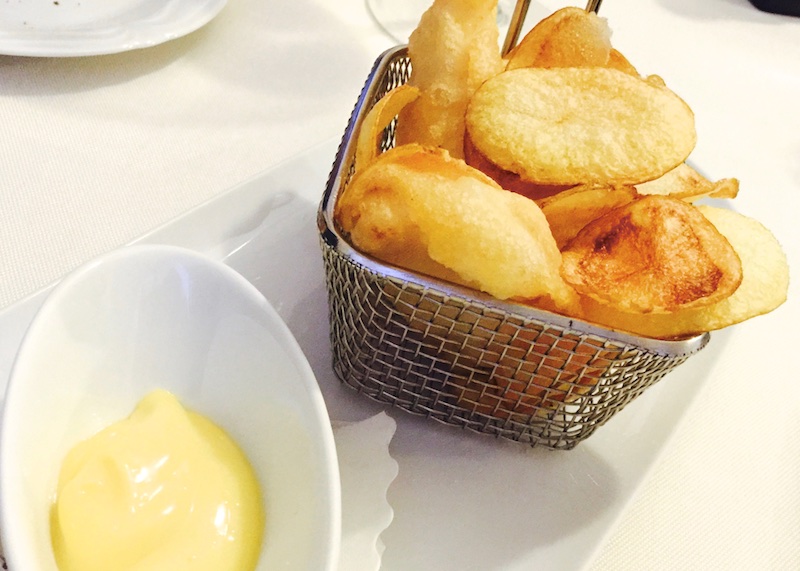 I Sette Consoli, Baccalà fritto, patatine e maionese “homemade”