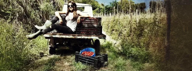 Marianna D'Auria, pomodori Dama (foto Veronica Lucchisani)