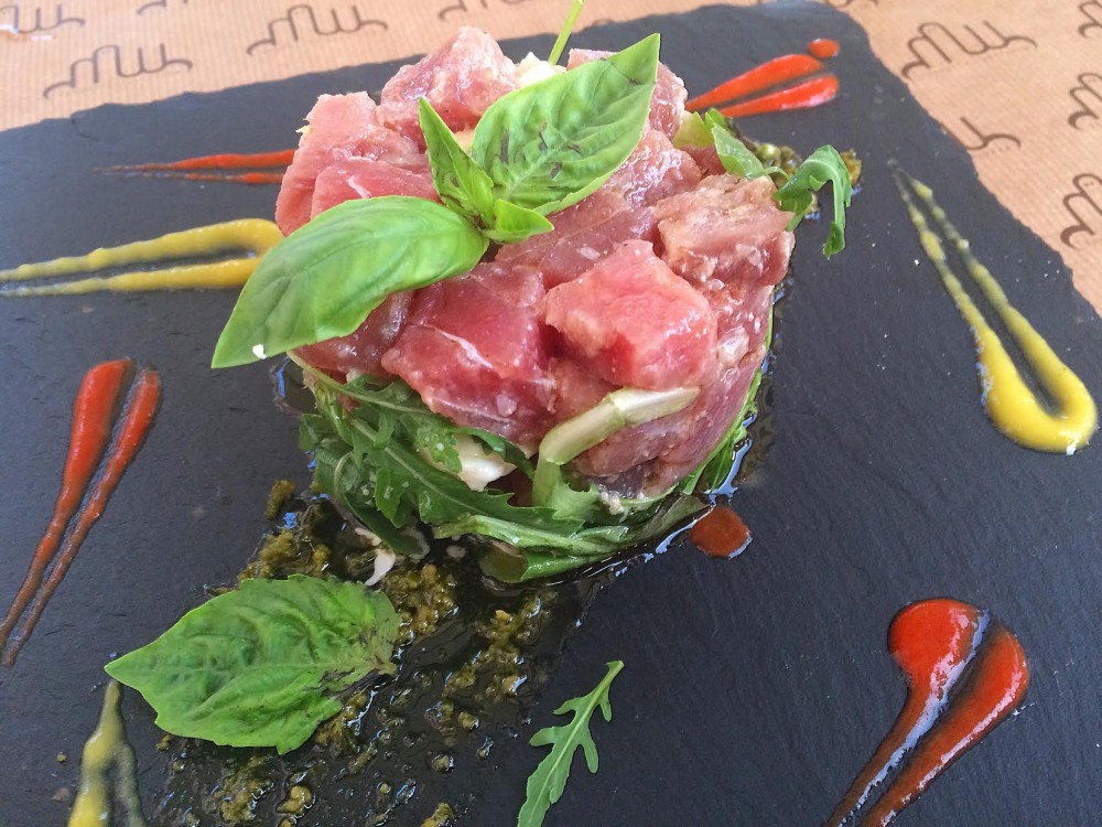 Muu Muzzarella, tartare di tonno