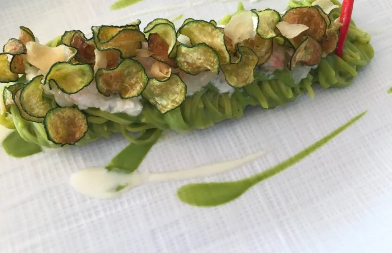 Olivo Capri Palace, tagliolini alla scapece