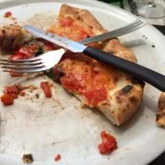 Pizza non buona. No grazie