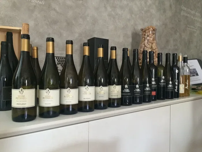 Hilde Petrussa, i vini assaggiati