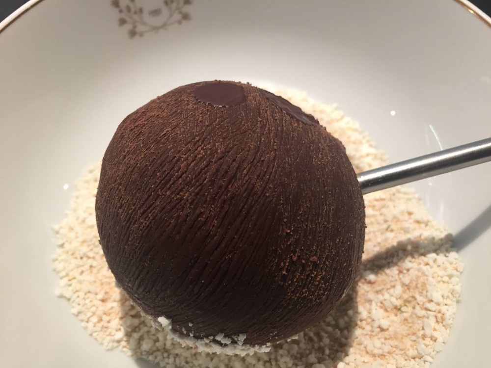 Ristorante Del Cambio a Torino, sfera di cocco