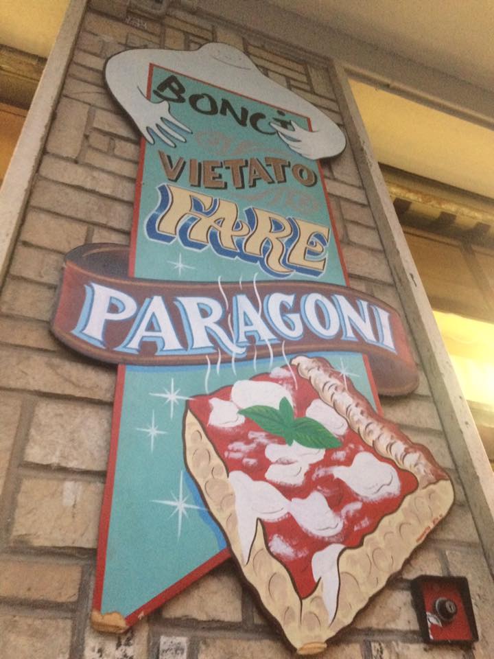 Pizzarium, l'insegna