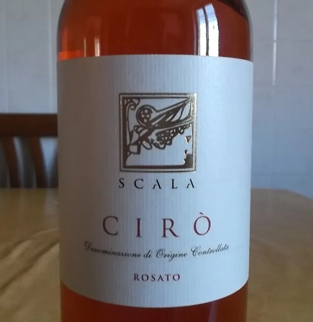 Ciro' Rosato Doc 2015 Cantina Scala vincitore a Radici del Sud 2016