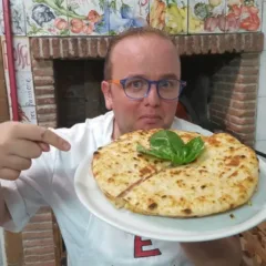 Pizza fritta nel ruoto