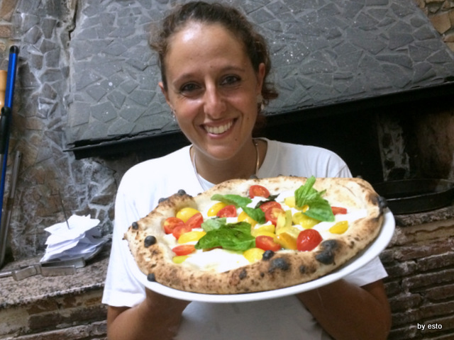 La Contrada Roberta Esposito Pizza Margherita Tris