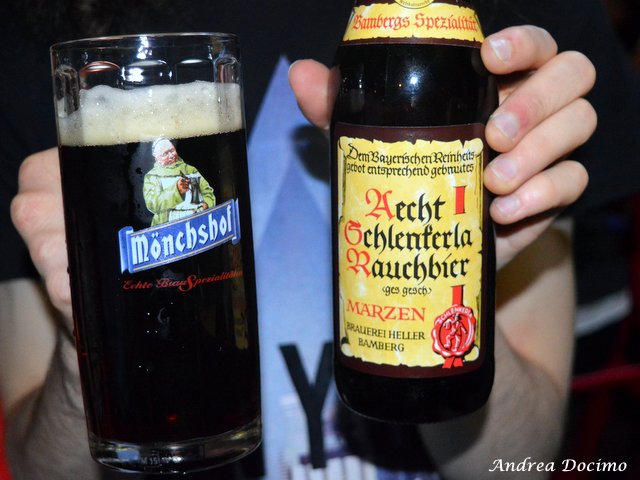 La Quinta Pinta a Caserta. La Aecht Schlenkerla Rauchbier Märzen