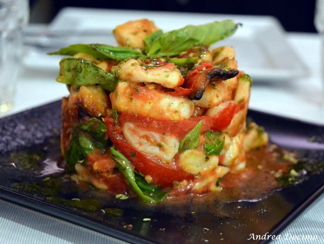 La tartare di marinara di Guglielmo Vuolo