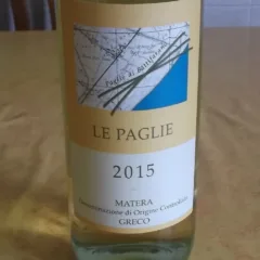 Le Paglie Greco Matera Doc 2015, Cerrolongo