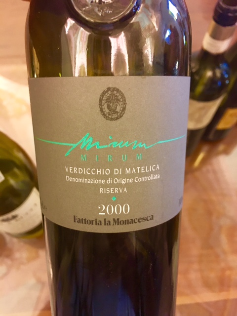 Verdicchio di Matelica Ris. Mirum 2000