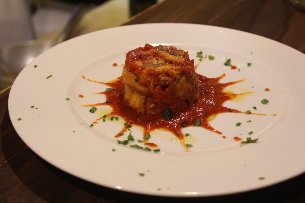 Osteria Dentro le Mura la parmigiana di alici