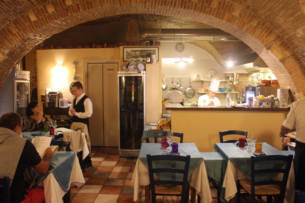 Osteria Dentro le Mura la sala interna