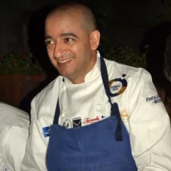 Pino Cuttaia durante la Festa a Vico