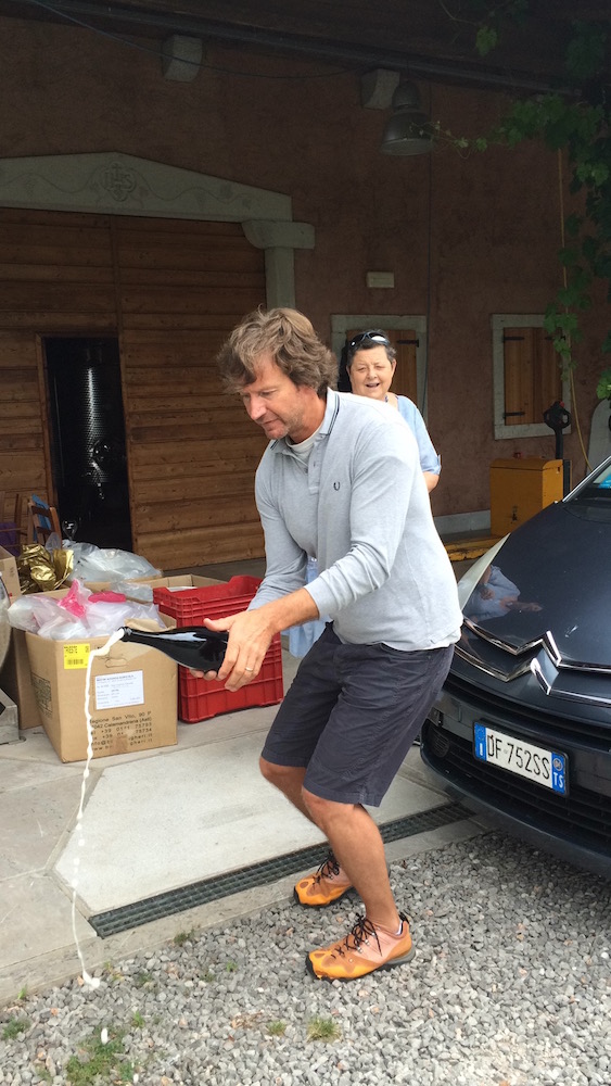 Škerk , Sandi e il degorgement a la volee