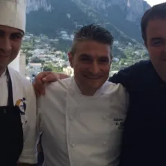 Gennaro Esposito e Salvatore La Ragione con Salvatore Donnarumma