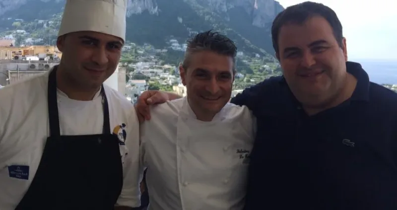 Gennaro Esposito e Salvatore La Ragione con Salvatore Donnarumma