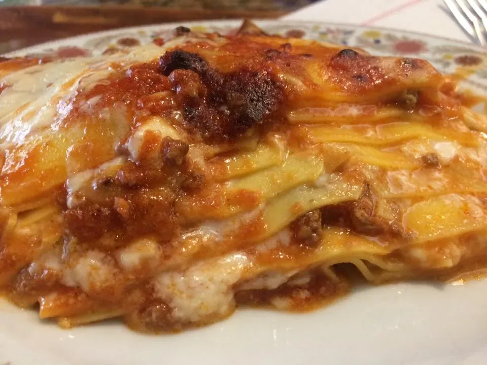La lasagna del ristorante Trentino