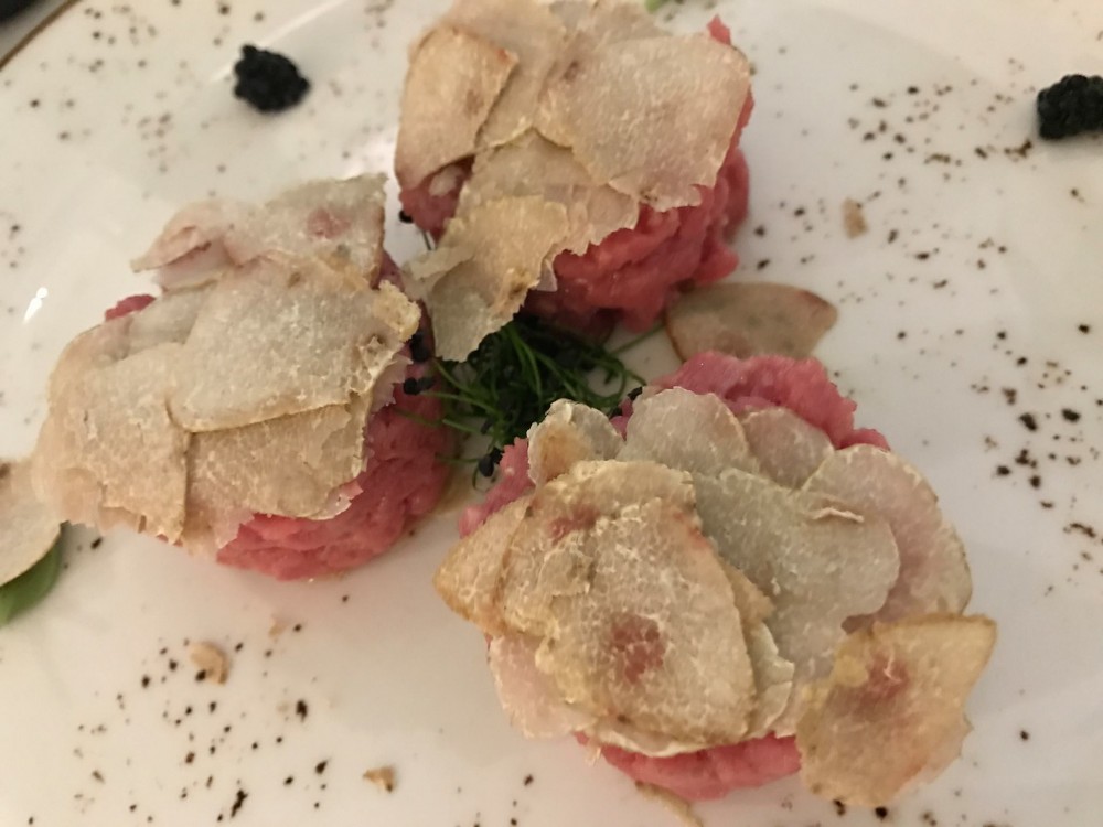 Savini, Tartare di fassona e tartufo