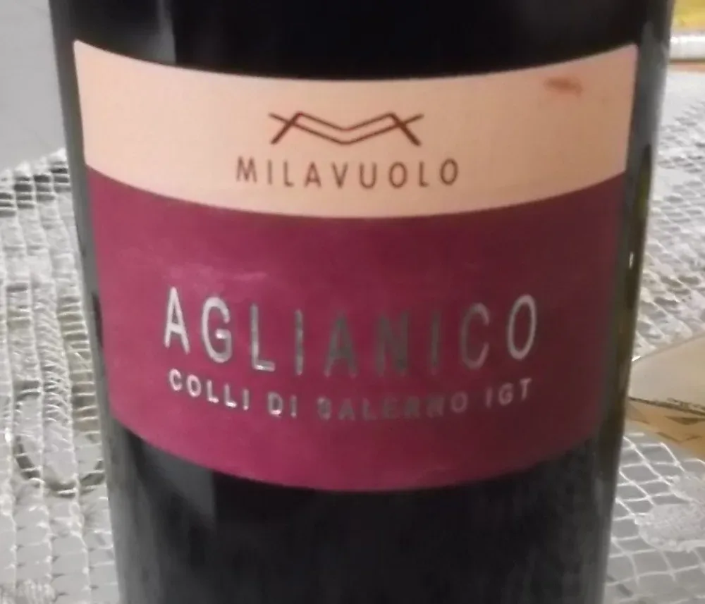 Aglianico Colli di Salerno Igt 2010 Mila Vuolo