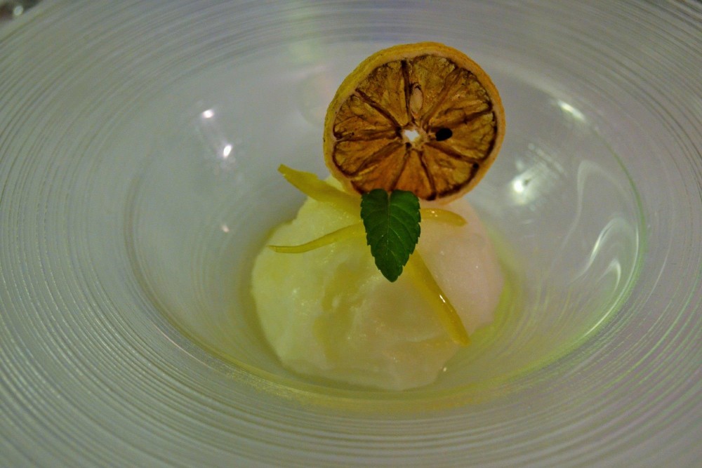 BACCO, Sorbetto al limone