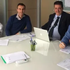 Barbara Guerra, Pino Melara, Luciano Pignataro e Albert Sapere