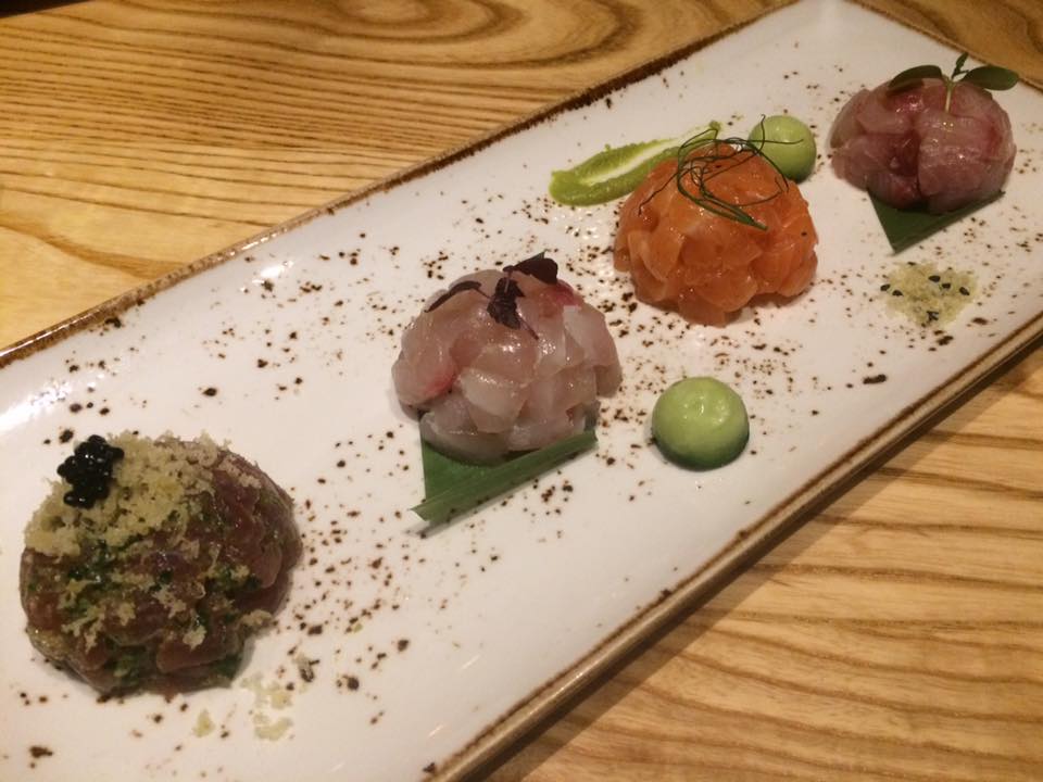 J JAPANESE, selezione di tartare