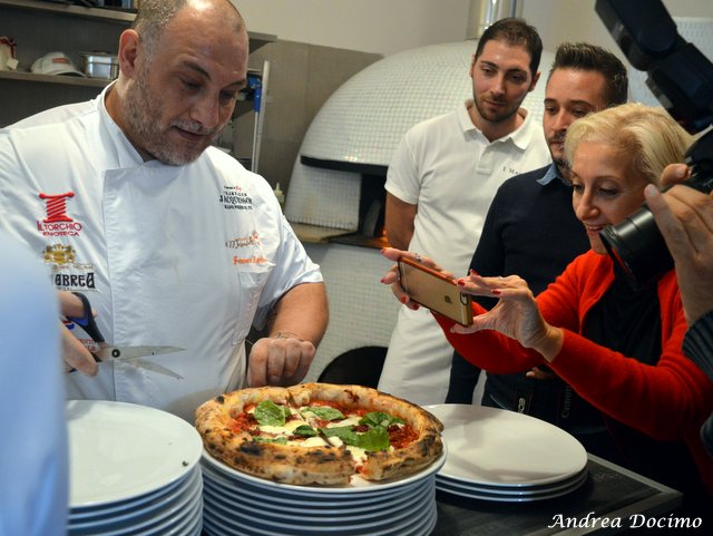 I Giganti Buoni della Pizza con Vitagliano e Martucci. Francesco Martucci con la sua Terra di Lavoro