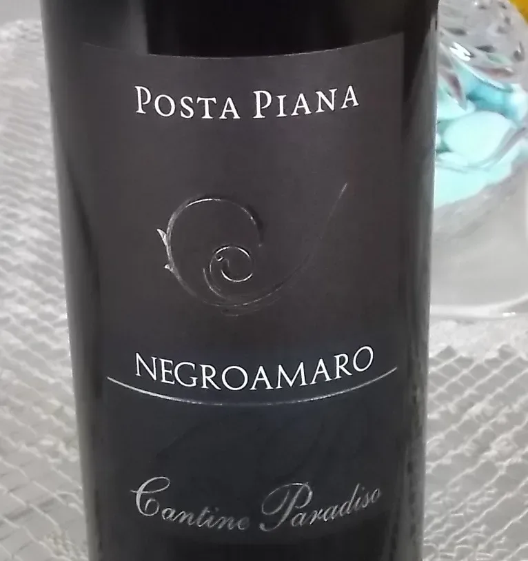 Negroamaro Posta Piana Puglia Igp 2014 Cantine Paradiso