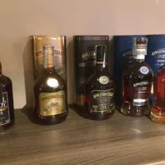 Selezione di Rum Appleton' Estate dalla Jamaica