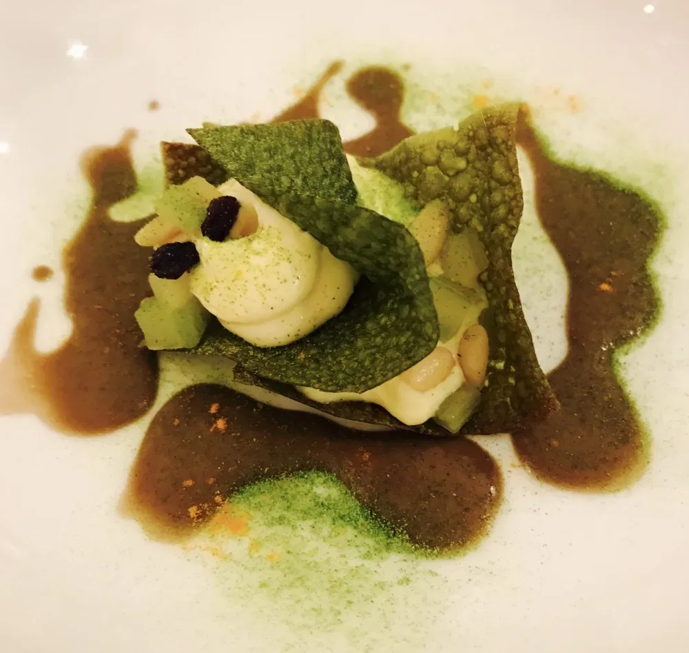 WinChef, Sfogliatella di broccoli, pecorino romano e bagna cauda all'aglio nero