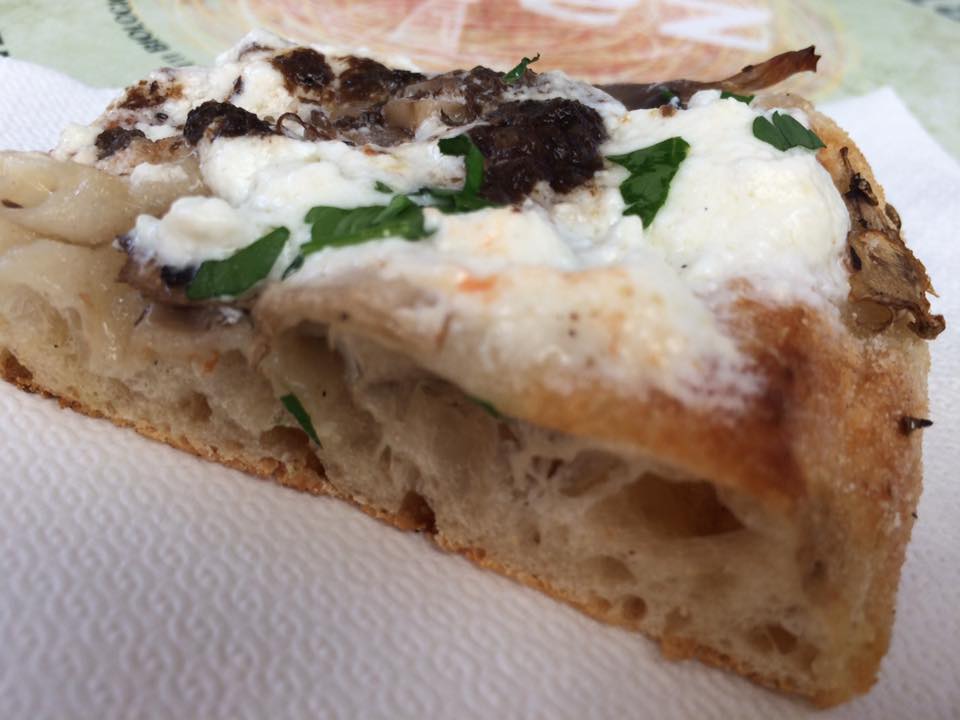 Zaza, ricotta e funghi