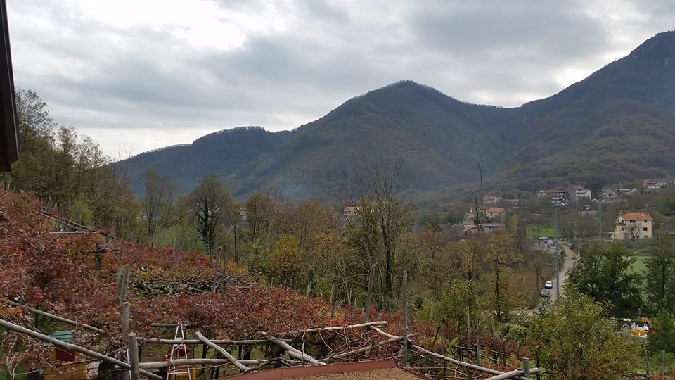 Veduta su Tramonti dall'Home Restaurant il Tintore