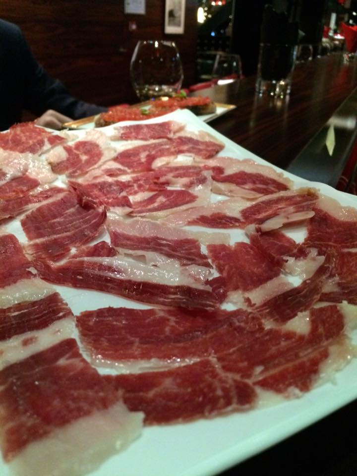 Atelier de Robuchon, aperitivo, jamon iberico