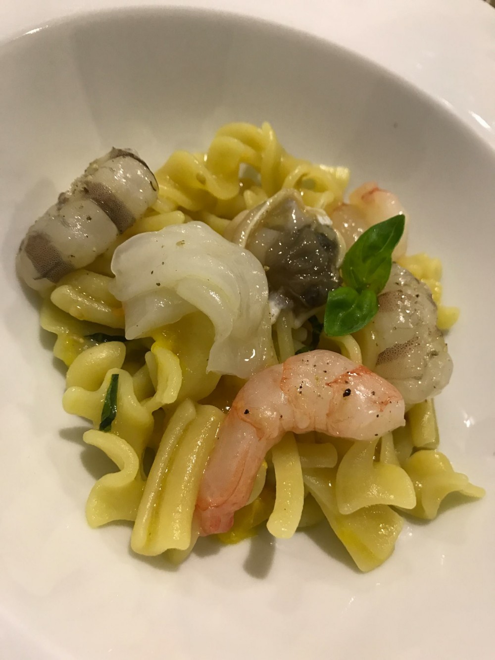 Cucina 82, mischiafrancesca con crudi di mare