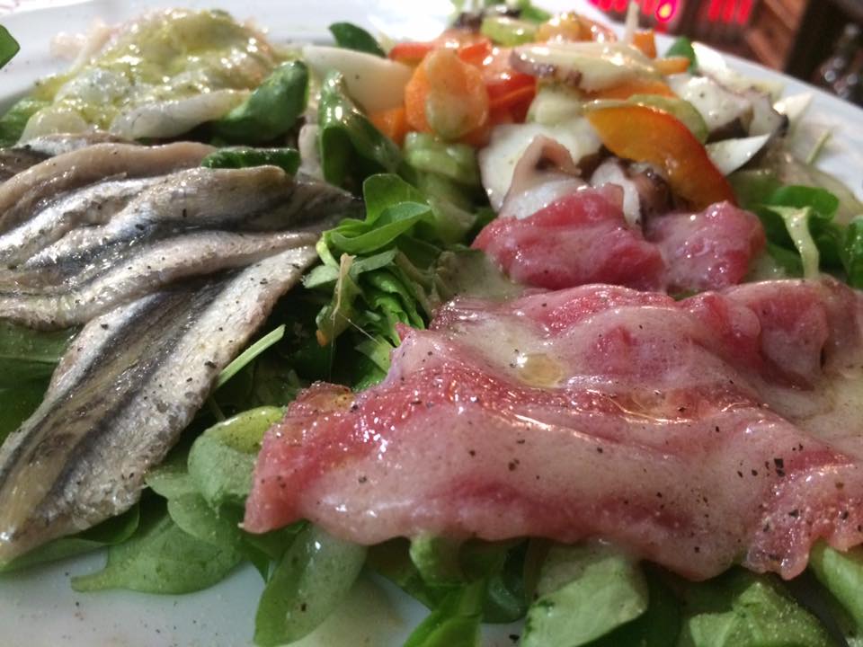 Aria', antipasto di mare