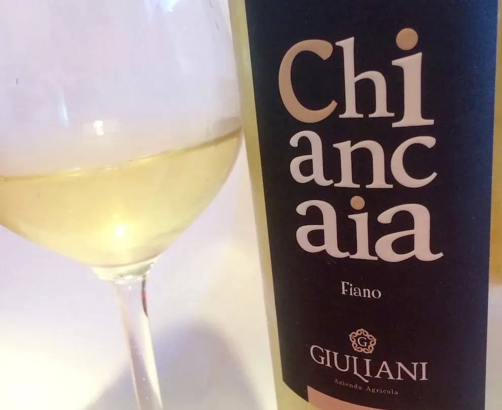 Chiancaia Igt Puglia bianco di Giuliani