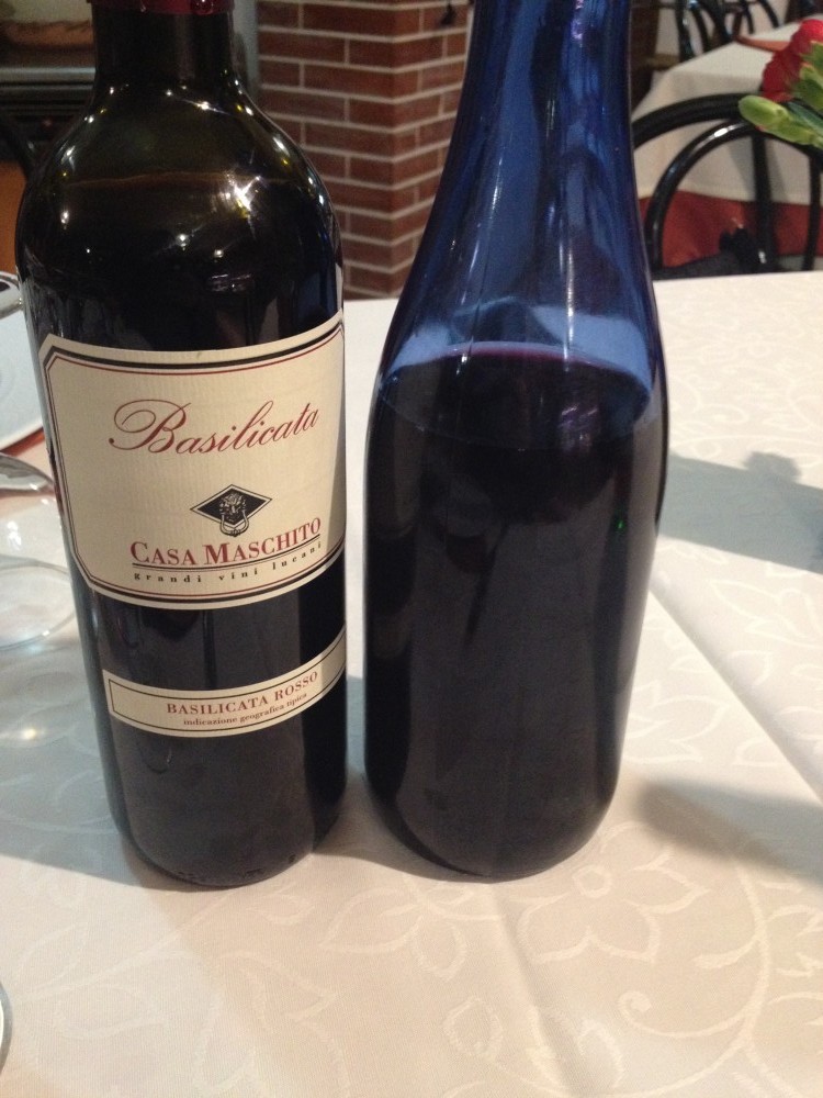 Da Giannino, il vino