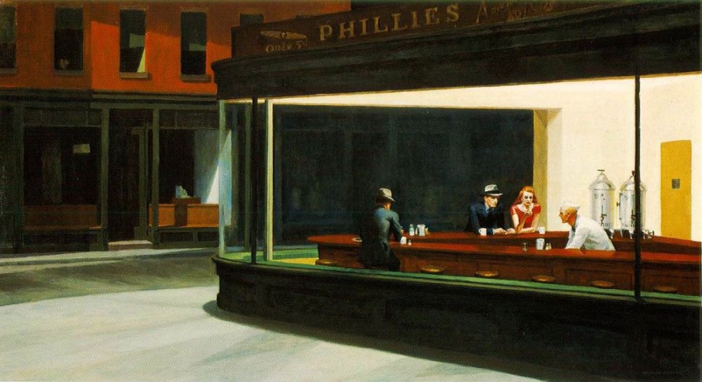 E. Hopper -Nighthawks