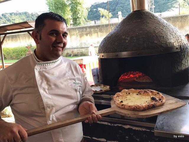 Gnam Napoli gran taste pizza Antonio la Marca con fiordilatte da latte nobile