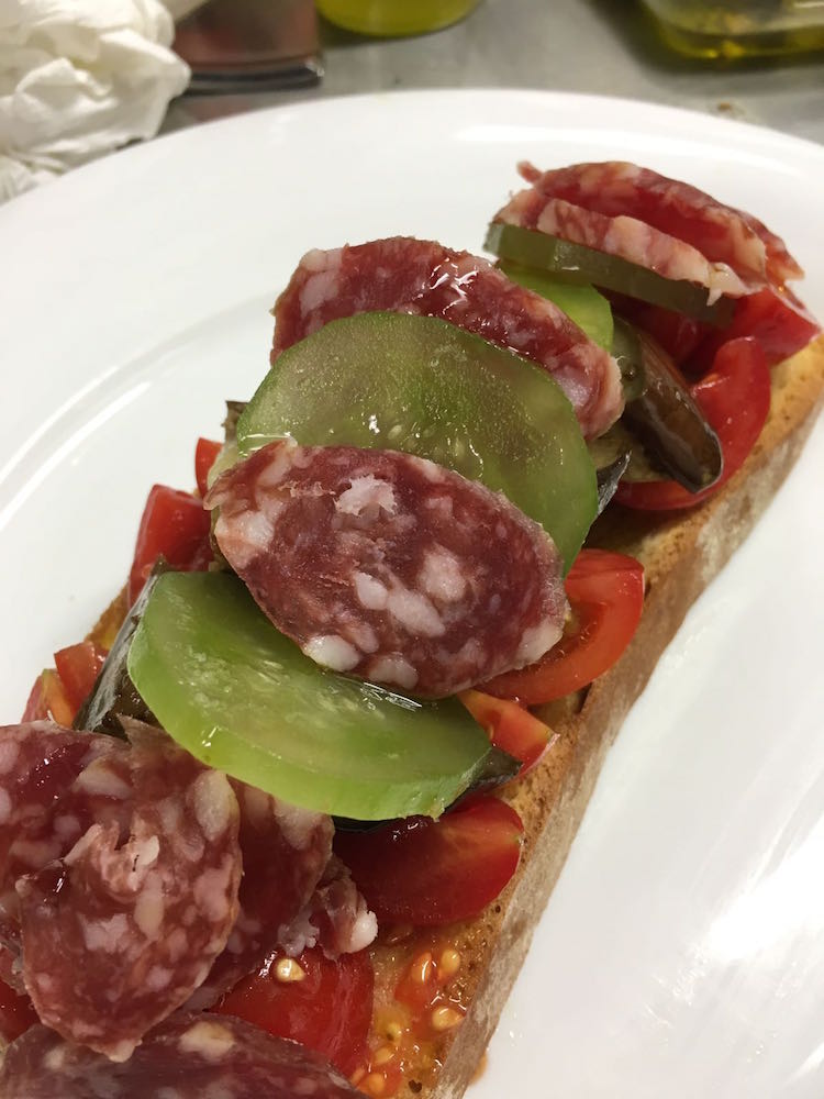 Gourmettino, Pane salame e cetriolo