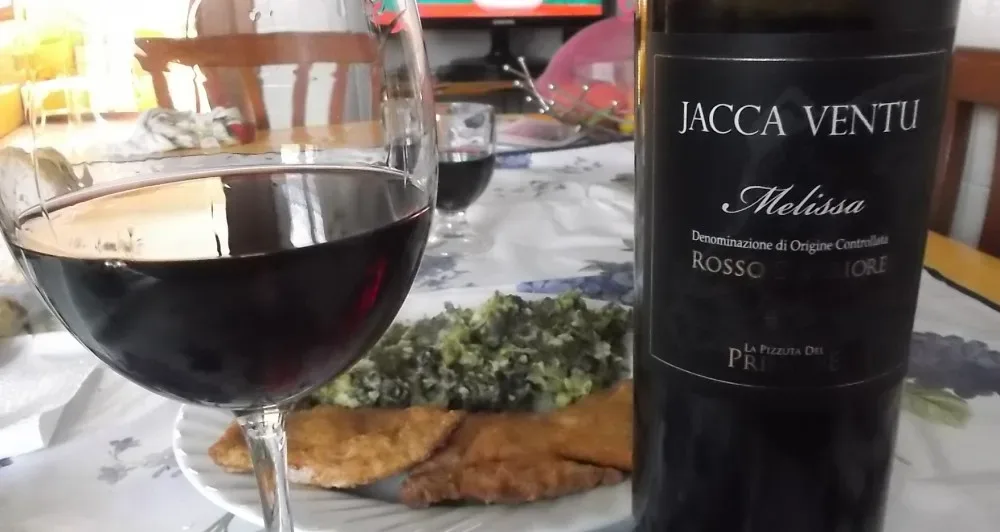 Jacca Ventu Melissa Rosso Superiore Doc 2012 La Pizzuta del Principe