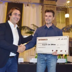 La premiazione di Augusto Tino Bevilacqua