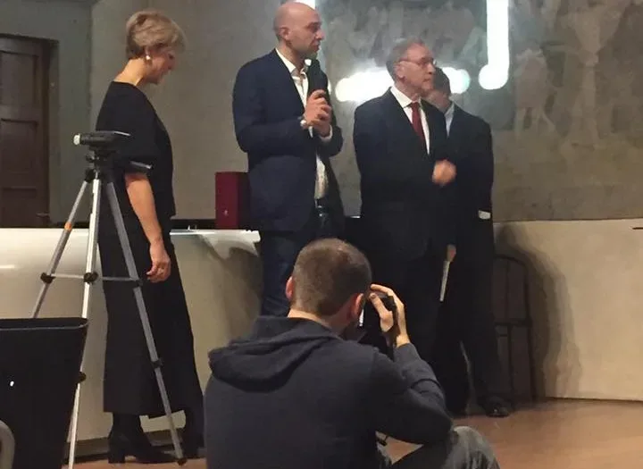 Raffaele Barlotti premiato dalla Stampa Estera